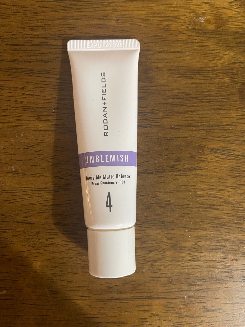 Rodan and fields unblemish invisible matte defense